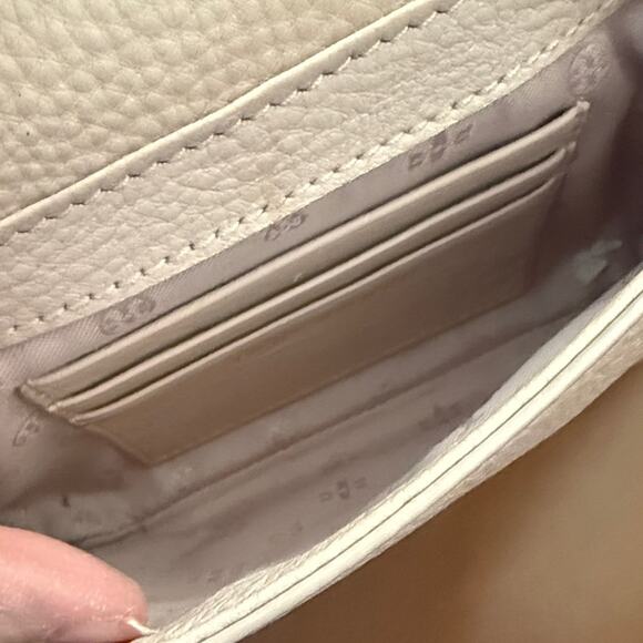 Tory Burch Britten Mini Crossbody Bag Light Oak Designer Preppy Concerts - Picture 8 of 9